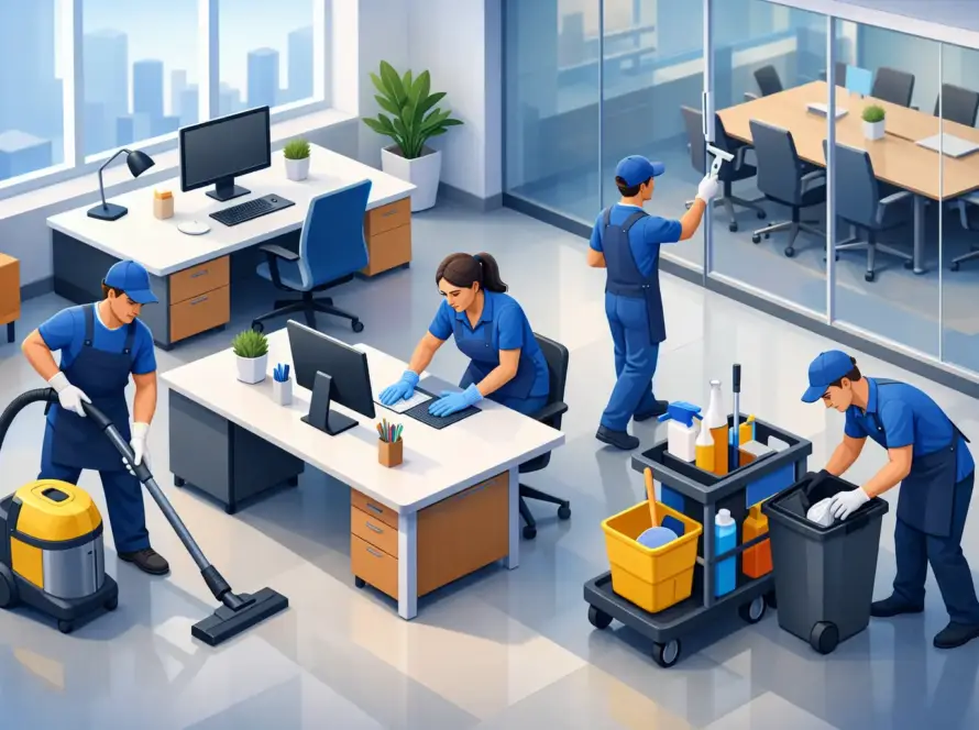 Daily Office Cleaning Services That Keep Work Moving