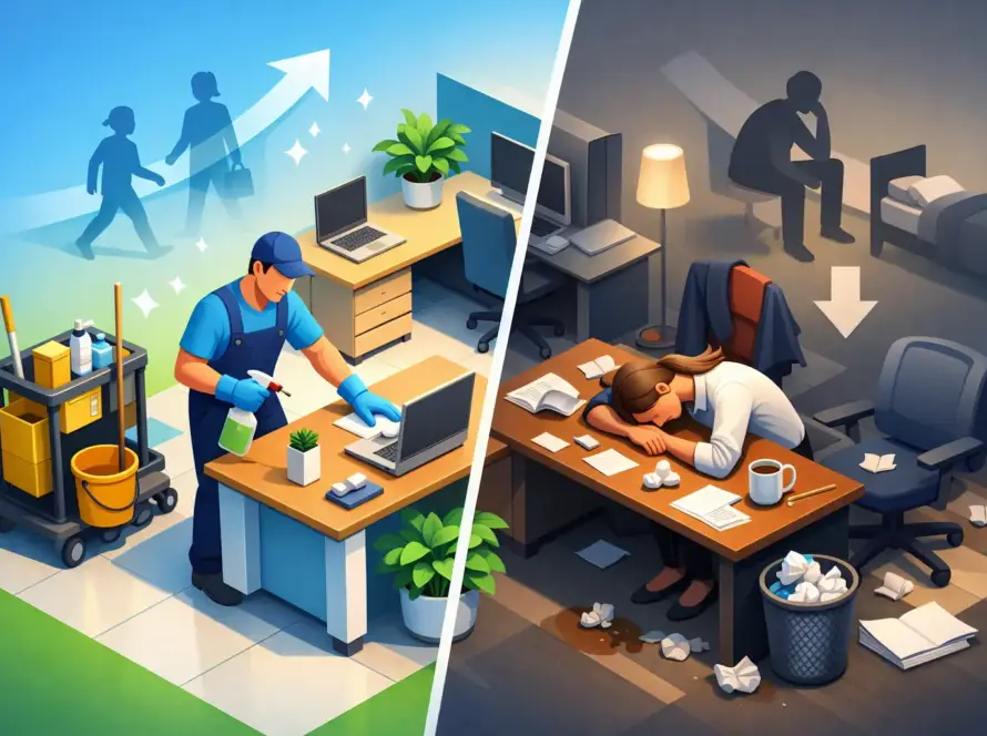How Cleaning Reduces Absenteeism: An Example