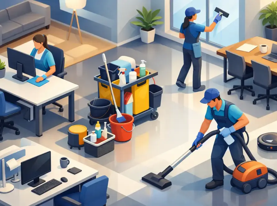 Office Cleaning That Keeps Your Workday Moving