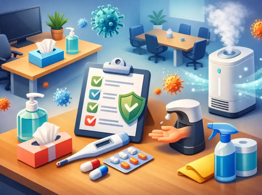 Prepare Office for Flu Season the Smart Way
