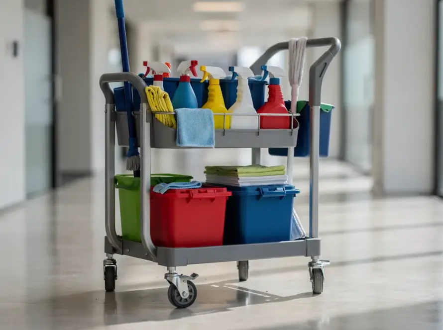 Commercial janitorial packages can be tailored to daily, weekly, or custom office cleaning schedules
