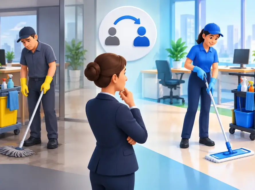 When to Replace a Cleaning Contractor at Work